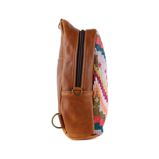 2.0 CROSSBODY SLING - SMALL - H&S MOONS - CAFE - NO. 15429