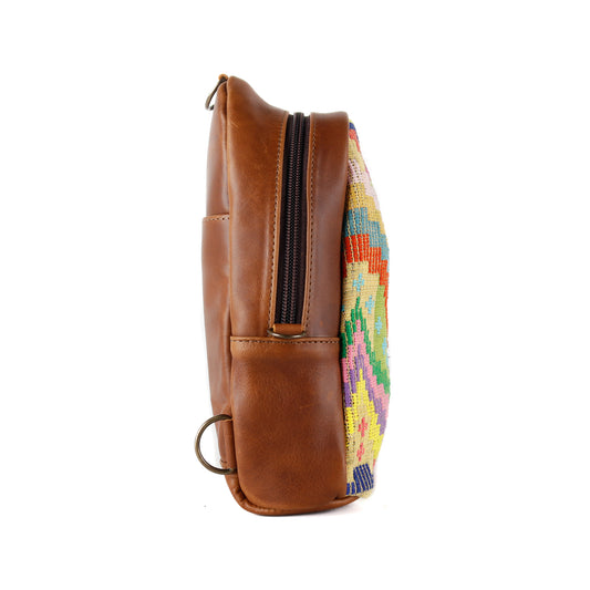 2.0 CROSSBODY SLING - SMALL - H&S MOONS - CAFE - NO. 15433