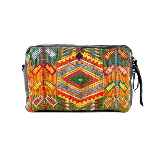 WANDER CROSSBODY BAG - H&S WHEAT - BLACK - NO. 15436