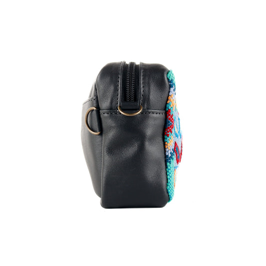 WANDER CROSSBODY BAG - H&S WHEAT - BLACK - NO. 15437