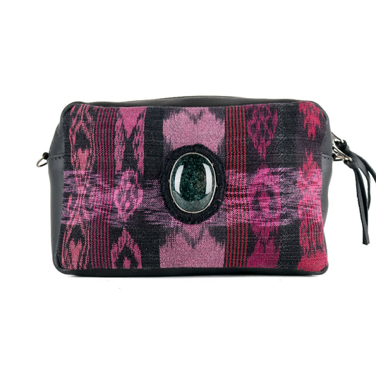 WANDER CROSSBODY BAG + STRAP SET - CORTE WITH JADE - BLACK - NO. 15545