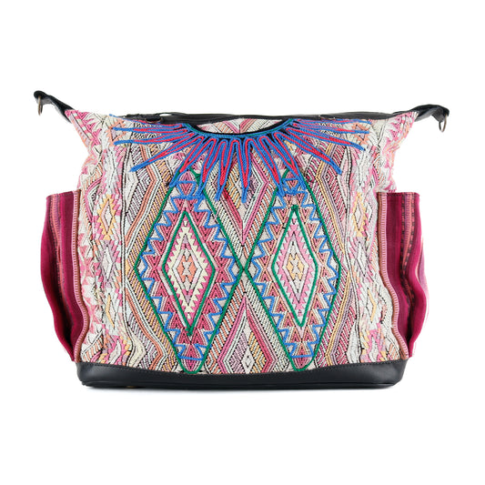 BEATRIZ CDB - EMBROIDERED OOAK HUIPIL - BLACK - NO. 15554