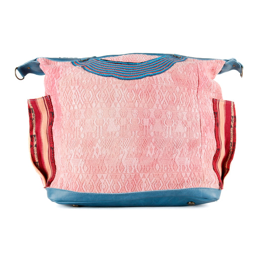 BEATRIZ CDB - EMBROIDERED OOAK HUIPIL - CERULEAN - NO. 15557