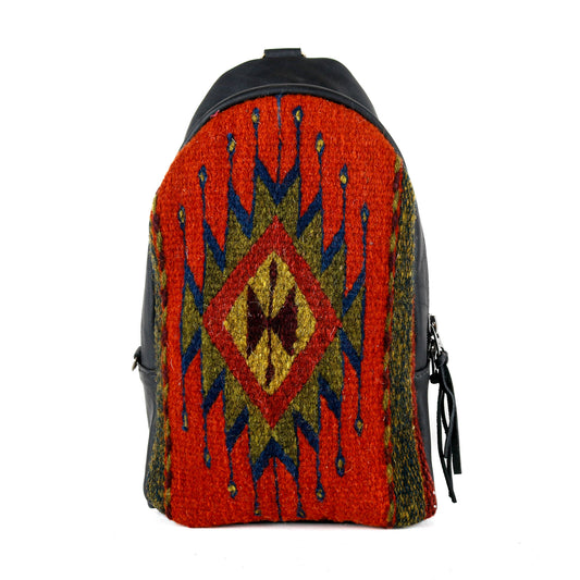 CROSSBODY SLING 2.0 - MEXICO TEXTILE - BLACK - NO. 15567
