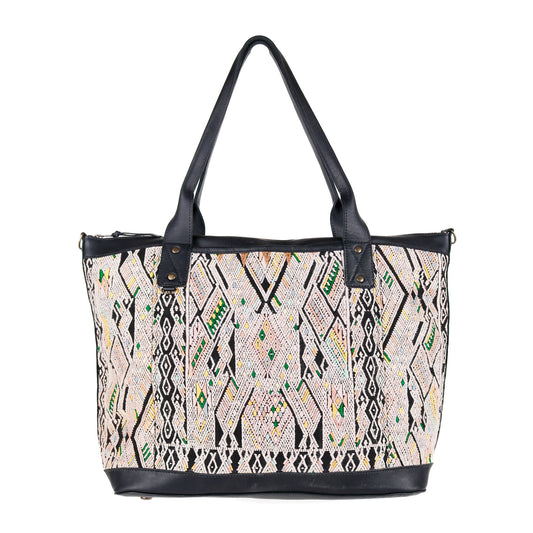 PERFECT OVERNIGHTER - OOAK HUIPIL - BLACK - NO. 15623