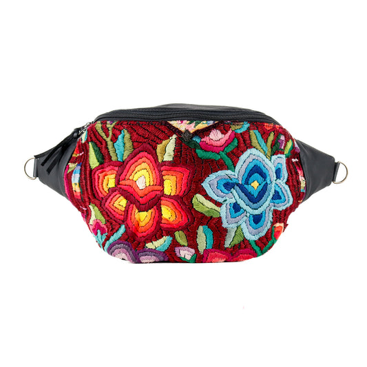 EL DON MANNY PACK - OOAK HUIPIL - BLACK - NO. 15751