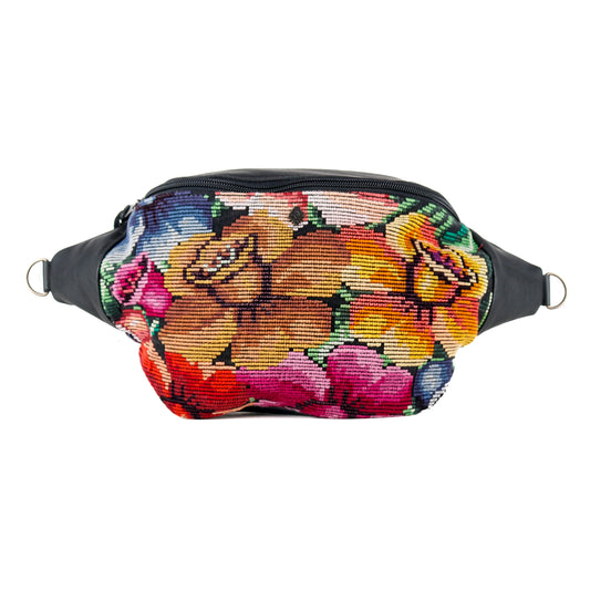 EL DON MANNY PACK - OOAK HUIPIL - BLACK - NO. 15752
