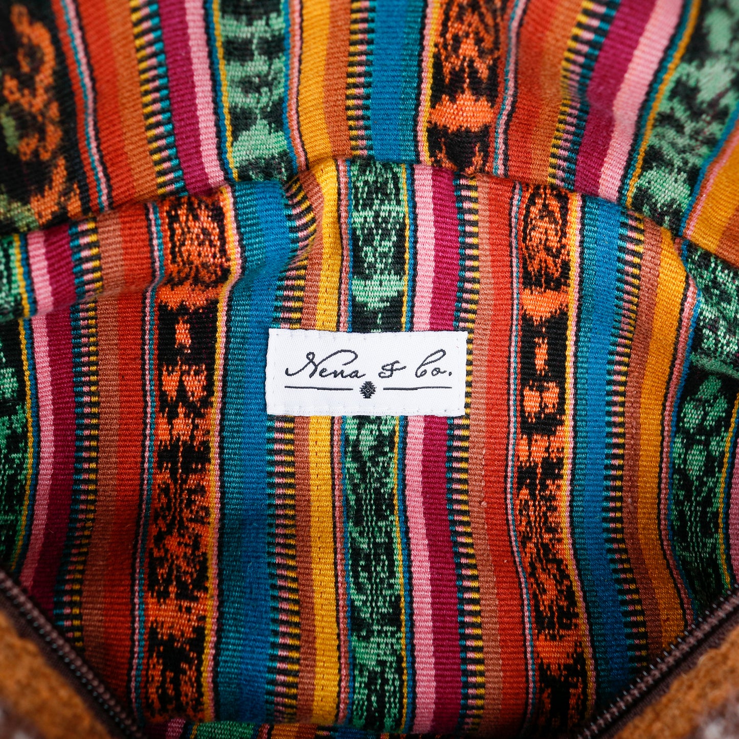 MANNY PACK - MEXICO TEXTILE - VINO TINTO - NO. 15825