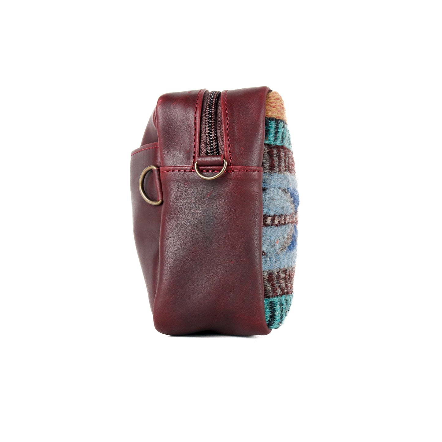 LARGE WANDER BAG SET - MEXICO TEXTILE - VINO TINTO - NO. 15849