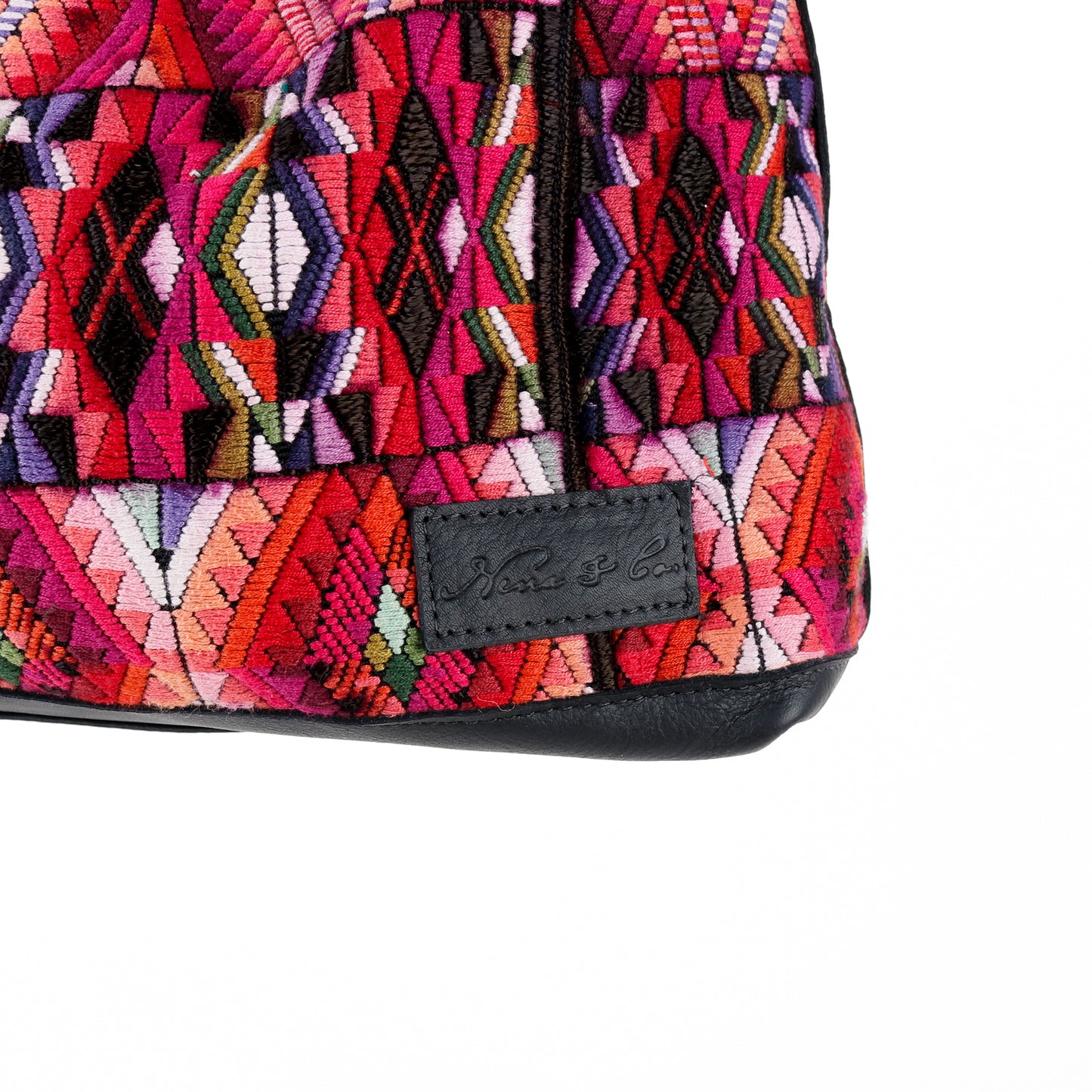 PENELOPE BAG - OOAK HUIPIL - BLACK - NO. 15902
