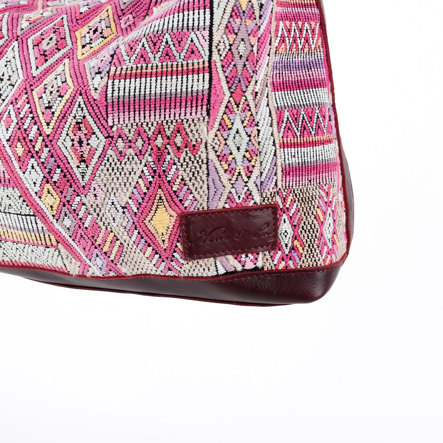 PENELOPE BAG - OOAK HUIPIL - VINO TINTO - NO. 15937