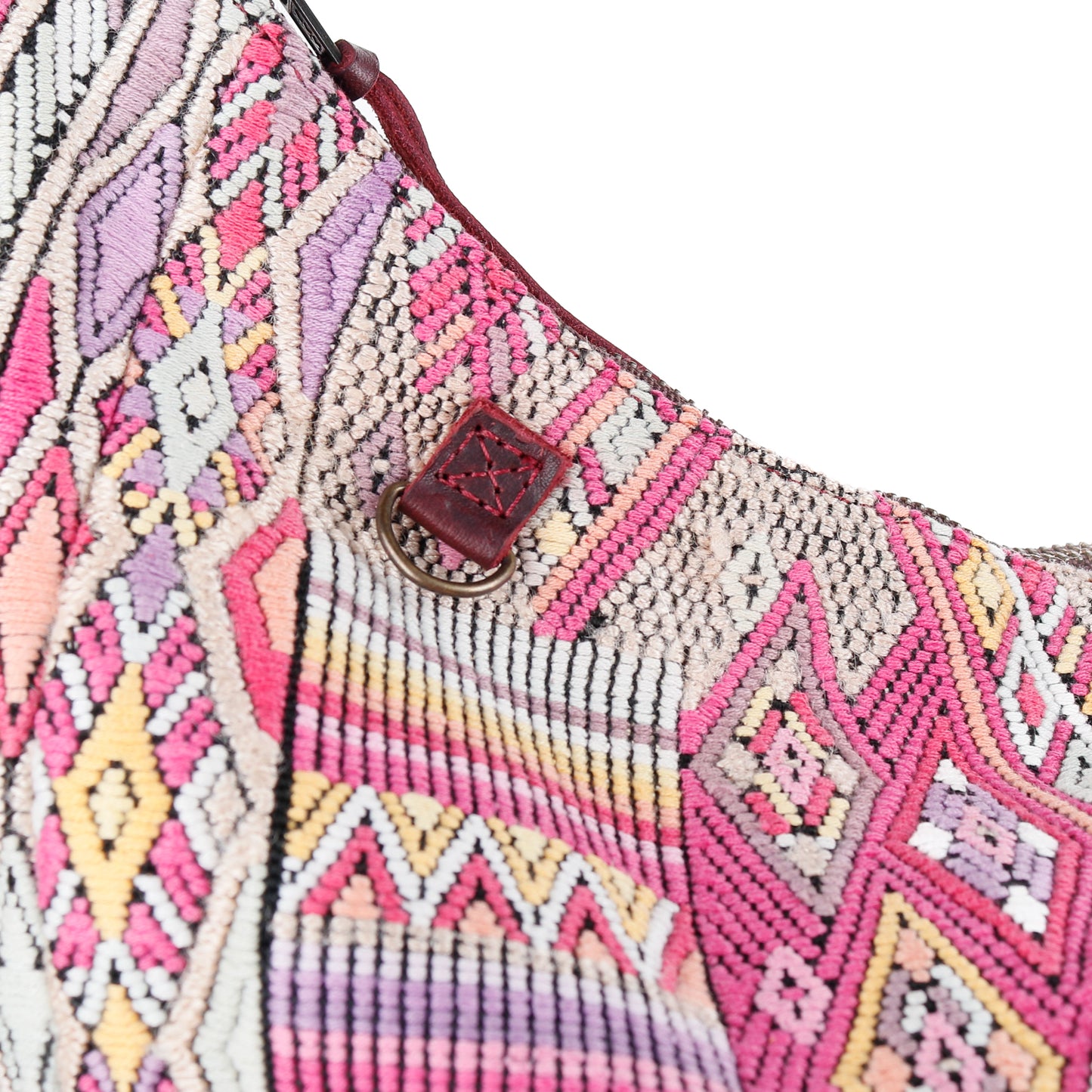 PENELOPE BAG - OOAK HUIPIL - VINO TINTO - NO. 15937