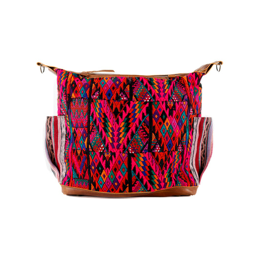 BEATRIZ MCDB + DIAMANTE STRAP - OOAK HUIPIL - CAFE -  NO. 16041