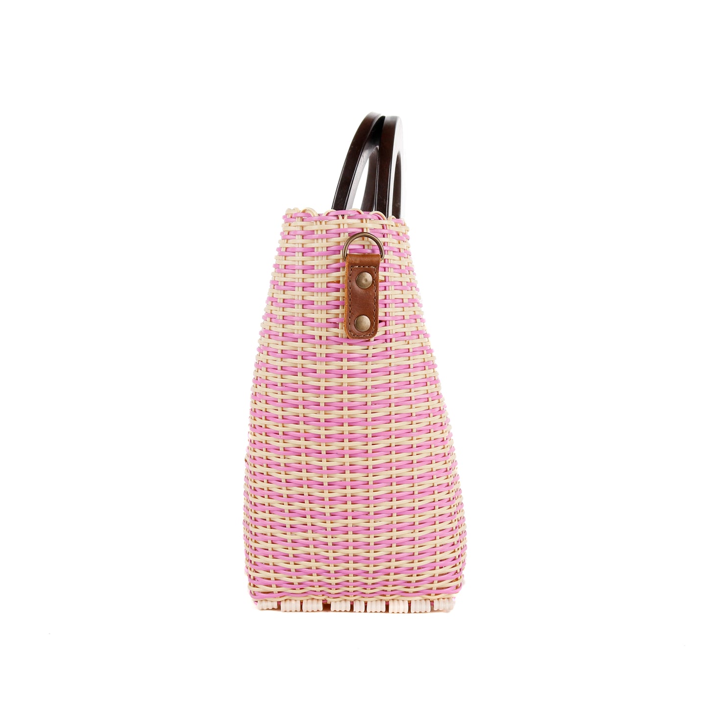 WOVEN UPCYCLED TOTE WITH HANDLE - NO. 16090