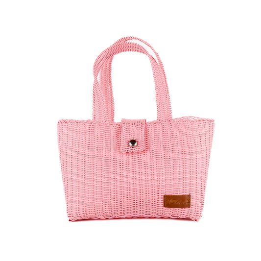 **CLOSEOUT** WOVEN UPCYCLED TOTE - MEDIUM - NO. 16096