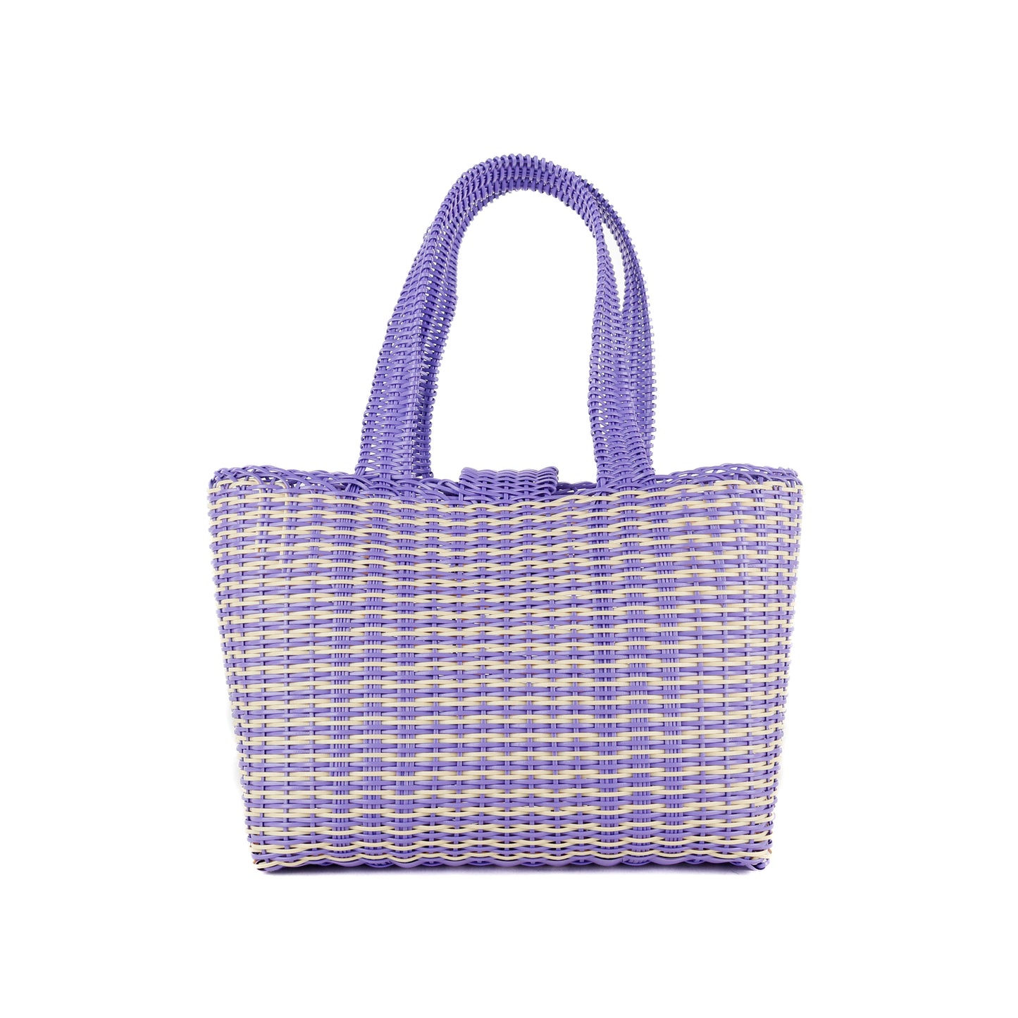 **CLOSEOUT** WOVEN UPCYCLED TOTE - MEDIUM - NO. 16098
