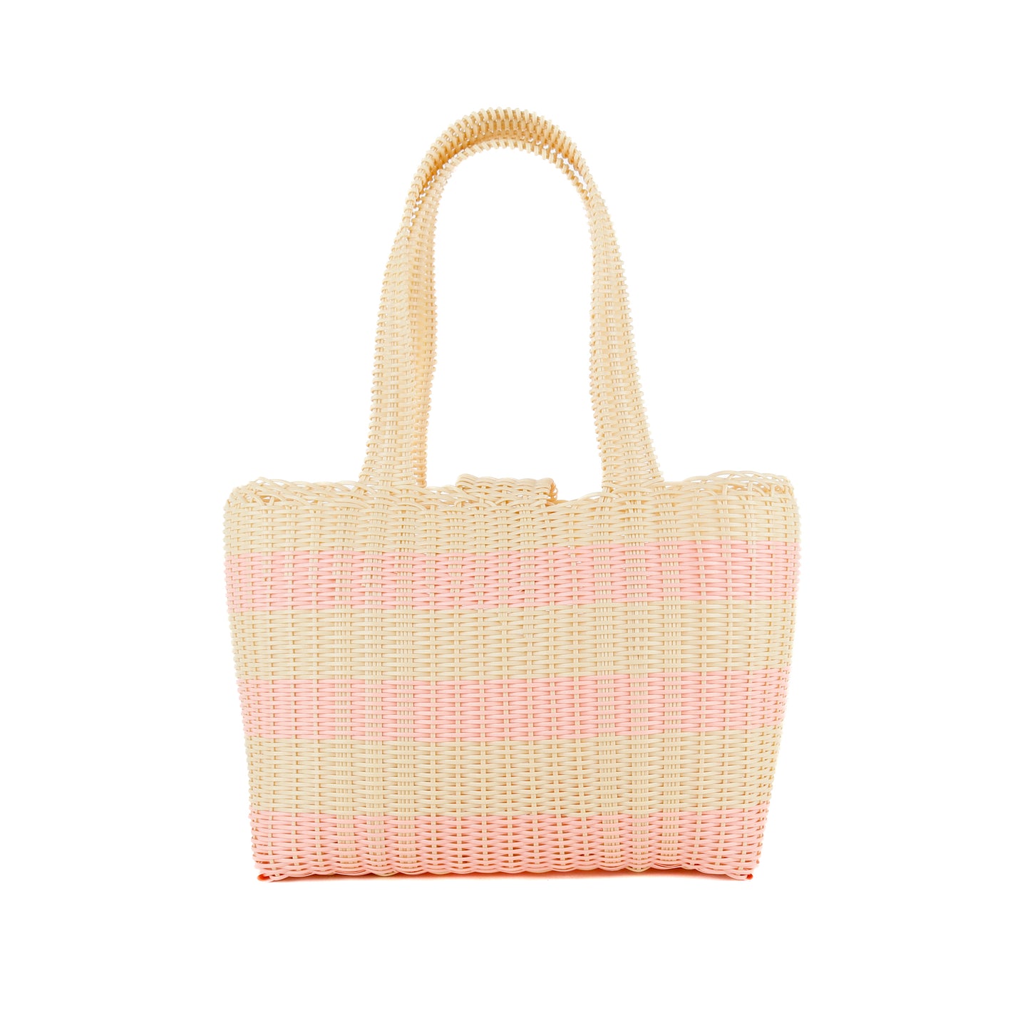 WOVEN UPCYCLED TOTE - MEDIUM - NO. 16099