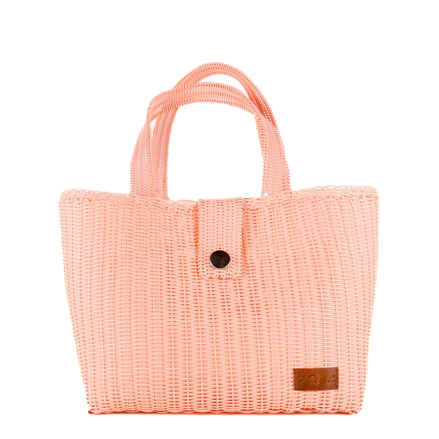 **CLOSEOUT** WOVEN UPCYCLED TOTE - LARGE - NO. 16107