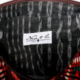 WANDER CROSSBODY BAG + STRAP SET - OOAK HUIPIL & CORTE - CAFE - NO. 16143