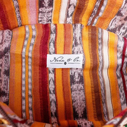 EL DON MANNY PACK - OOAK HUIPIL - FAWN - NO. 16197