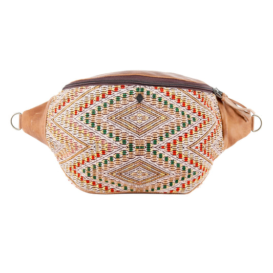 EL DON MANNY PACK - OOAK HUIPIL - FAWN - NO. 16197