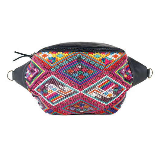 EL DON MANNY PACK - OOAK HUIPIL - BLACK - NO. 16208