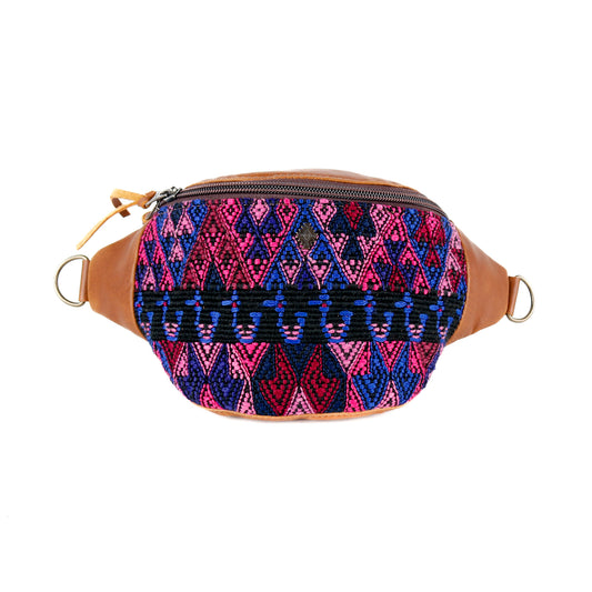 FANCY POUCH - OOAK HUIPIL - CAFE - NO. 16336