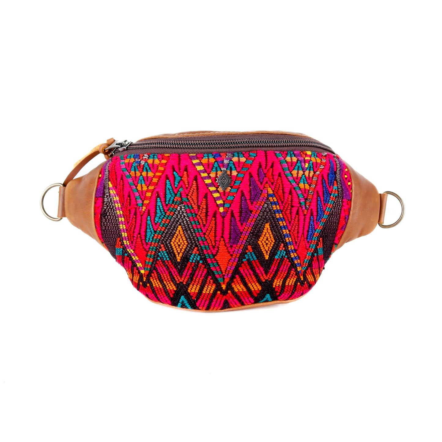 FANCY POUCH - OOAK HUIPIL - CAFE - NO. 16341