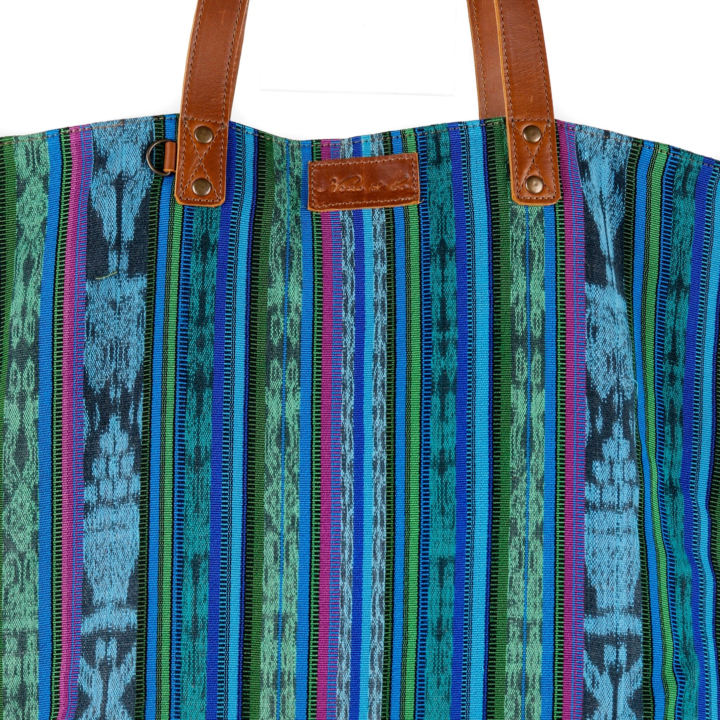 FARMERS MARKET TOTE - CORTE - CAFE - NO. 16357