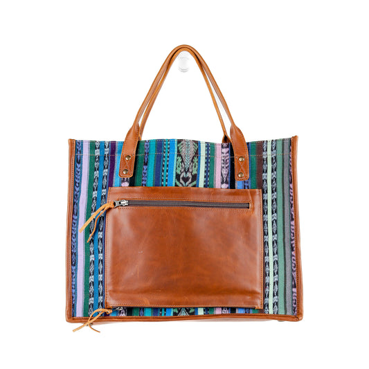 THE PERFECT TRAVEL TOTE - CORTE - CAFE - NO. 16365