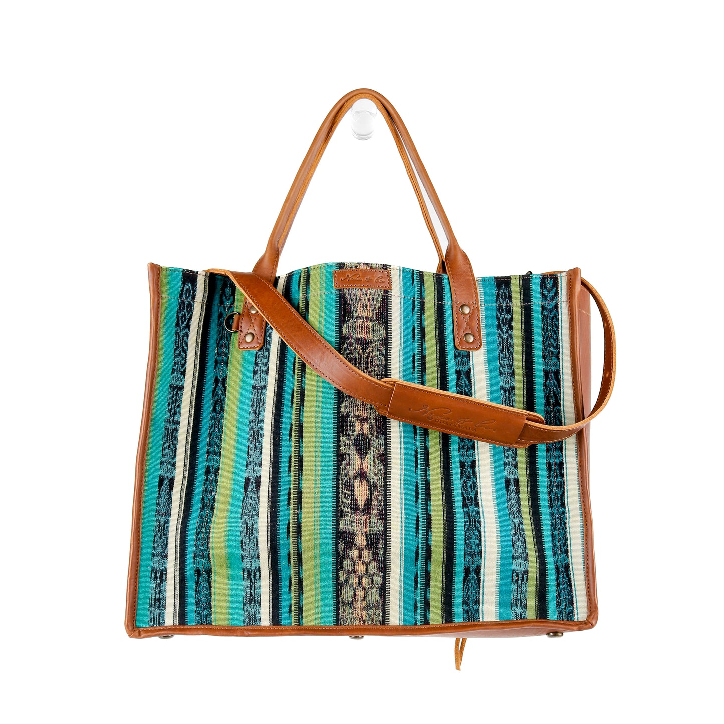 THE PERFECT TRAVEL TOTE - CORTE - CAFE - NO. 16369