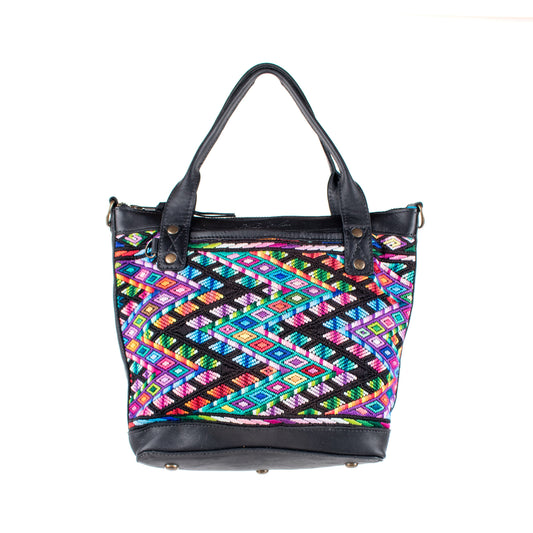 POCKETLESS MINI TPB - OOAK HUIPIL - BLACK - NO. 16502