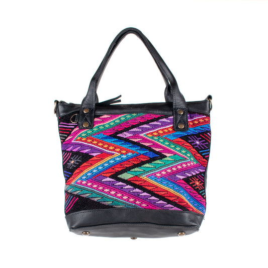 POCKETLESS MINI TPB - OOAK HUIPIL - BLACK - NO. 16500