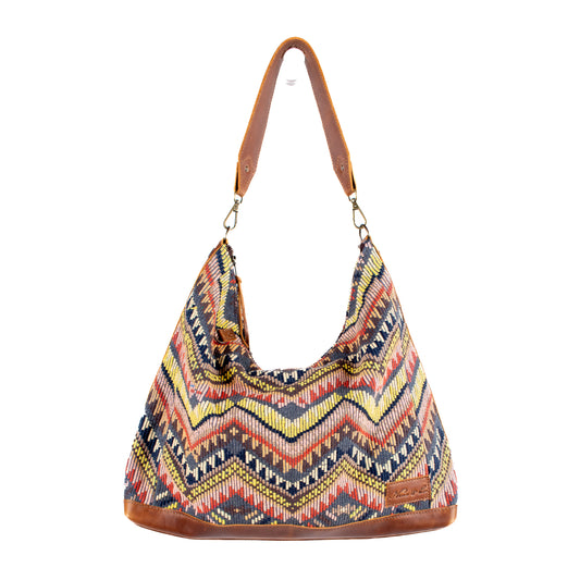 PENELOPE BAG - OOAK HUIPIL - CAFE - NO. 16516