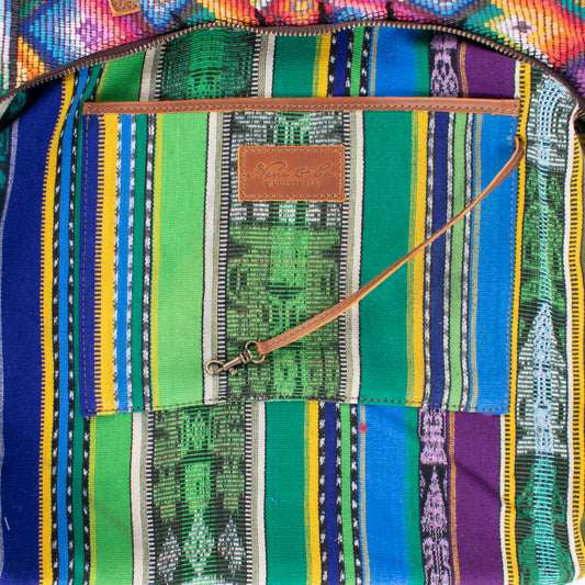 PENELOPE BAG - OOAK HUIPIL - CAFE - NO. 16517