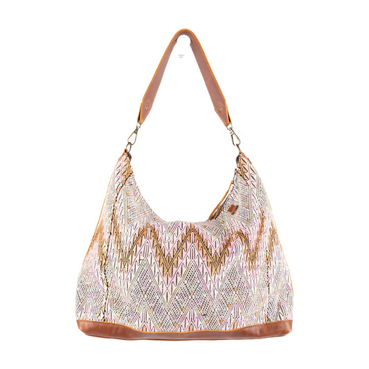 PENELOPE BAG - OOAK HUIPIL - CAFE - NO. 16520