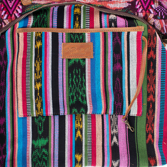 PENELOPE BAG - OOAK HUIPIL - CAFE - NO. 16532