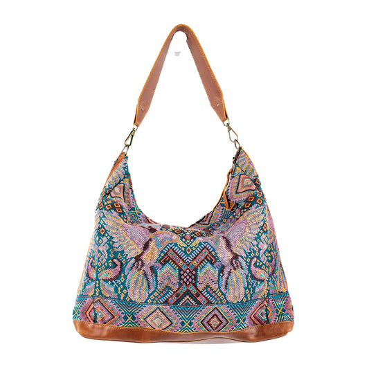 PENELOPE BAG - OOAK HUIPIL - CAFE - NO. 16533