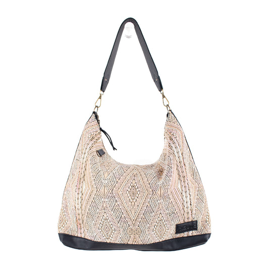 PENELOPE BAG - OOAK HUIPIL - BLACK - NO. 16537