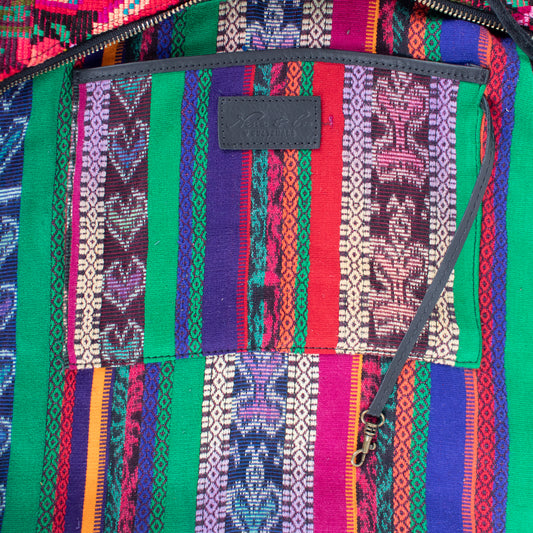 PENELOPE BAG - OOAK HUIPIL - BLACK - NO. 16538