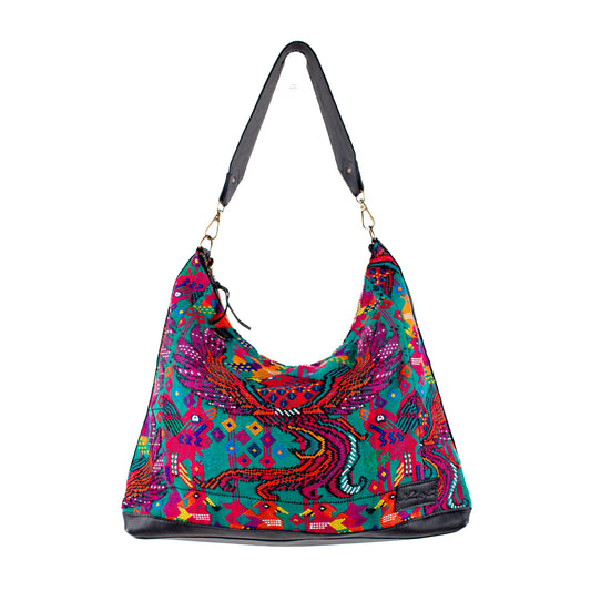 PENELOPE BAG - OOAK HUIPIL - BLACK - NO. 16541