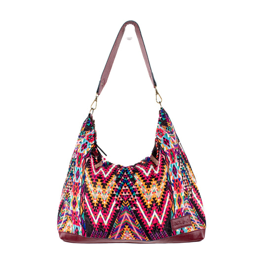 PENELOPE BAG - OOAK HUIPIL - AMARANTH - NO. 16546