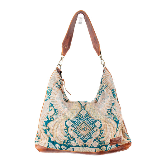 PENELOPE BAG - OOAK HUIPIL - HONEY - NO. 16549