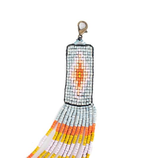 IXCHEL BEADED BAG NECKLACE - NO. 16575