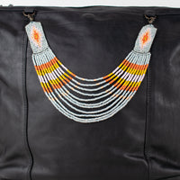IXCHEL BEADED BAG NECKLACE - NO. 16575