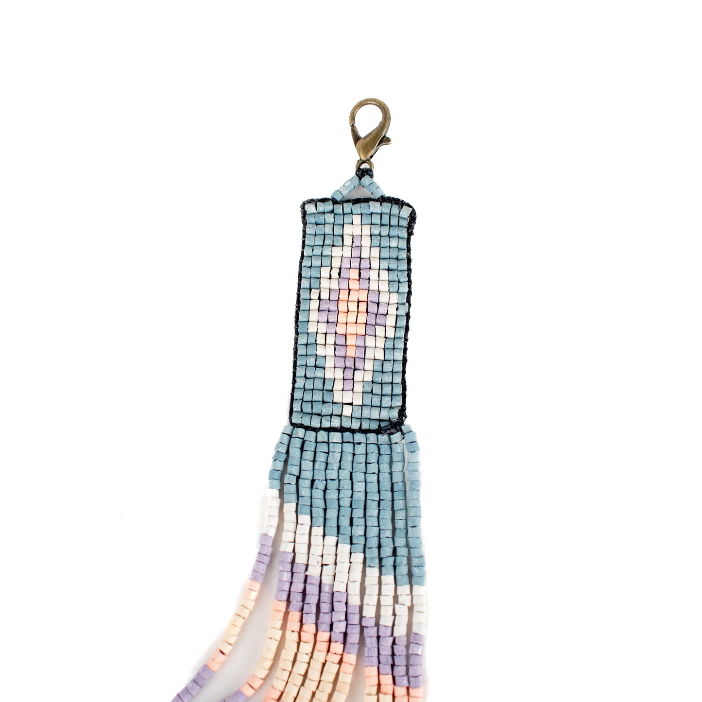 IXCHEL BEADED BAG NECKLACE - NO. 16582