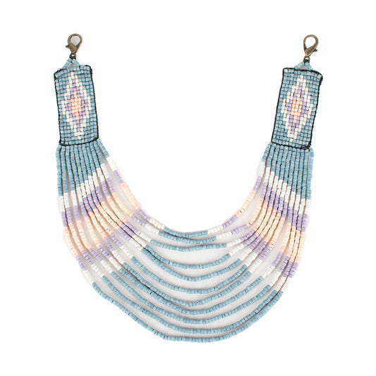 IXCHEL BEADED BAG NECKLACE - NO. 16582