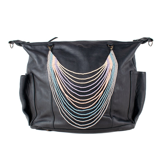 MILAGROS BEADED BAG NECKLACE - NO. 16589