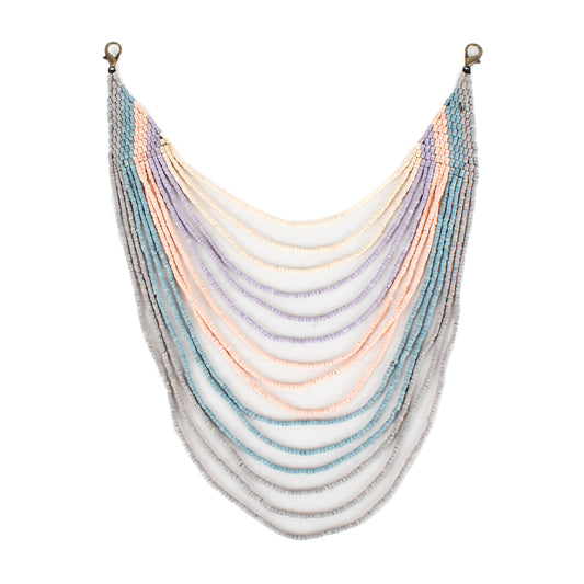 MILAGROS BEADED BAG NECKLACE - NO. 16589
