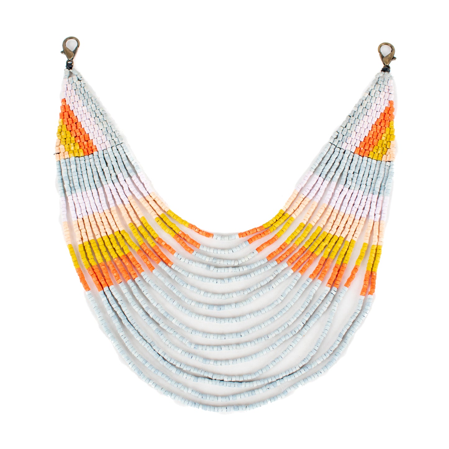 MILAGROS BEADED BAG NECKLACE - NO. 16591